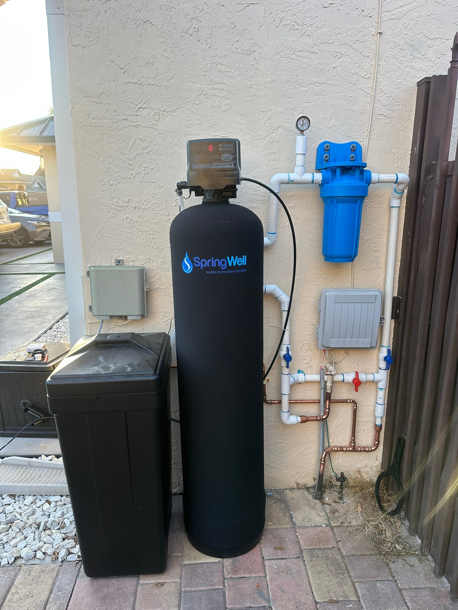 Water Filtration System Installation